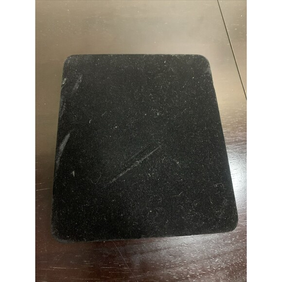 Vintage Collectible America's Leading Jeweler Black Velvet Jewerly Empty Box - Picture 3 of 4
